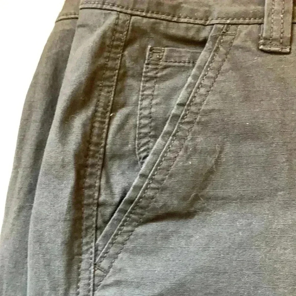 Eddie Bauer Hi-rise women’s NWOT Blue /Gray Lightweight Straight Leg Pants - Picture 4 of 14